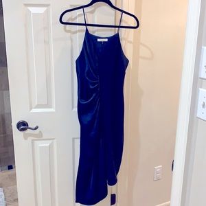 Navy Halston Heritage Cocktail Dress